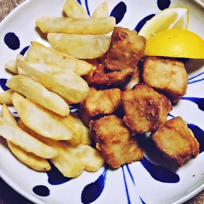 びんちょう鮪のから揚げとポテトフライ レシピ 作り方 By 旬ママ0484 楽天レシピ びんちょう鮪のから揚げとポテトフライ レシピ 作り方 By 旬ママ0484 楽天レシピ